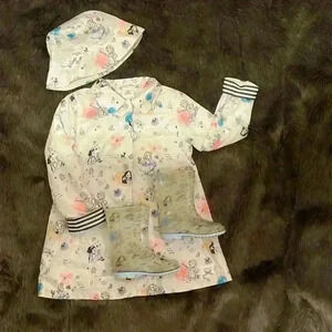 Disney Animators Collection Princess & Woodland Friends Rain Coat Set 5/6